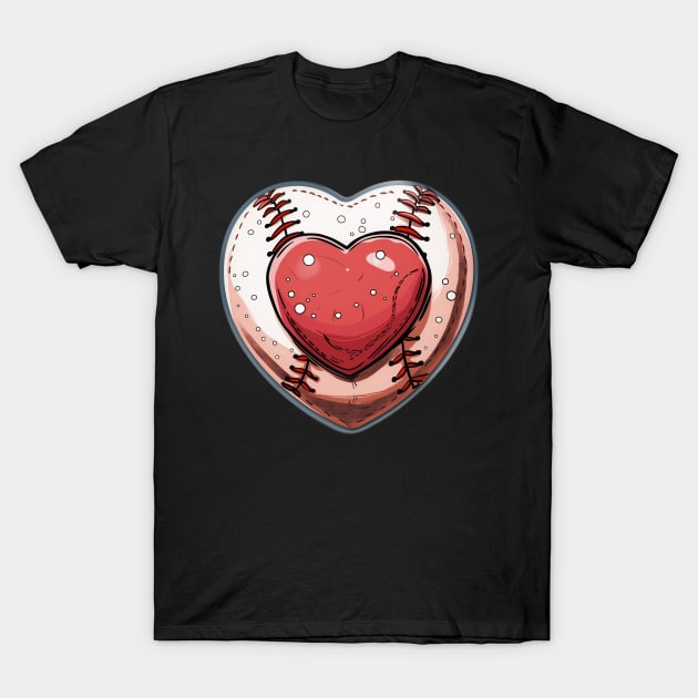 Baseball Lovers T-Shirt by Mary_Momerwids